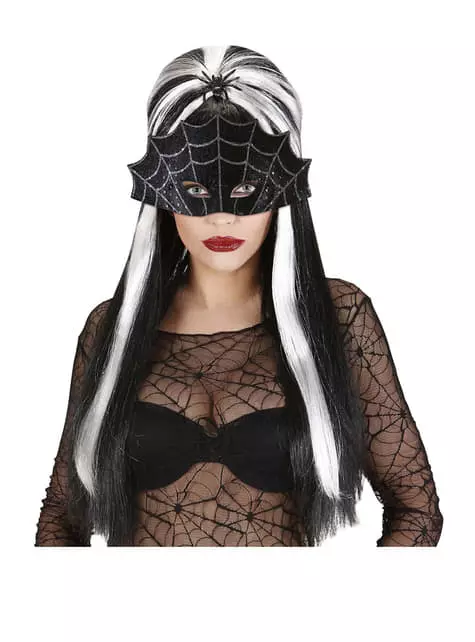 Antifaz De Telaraña Negra - Imagen 2
