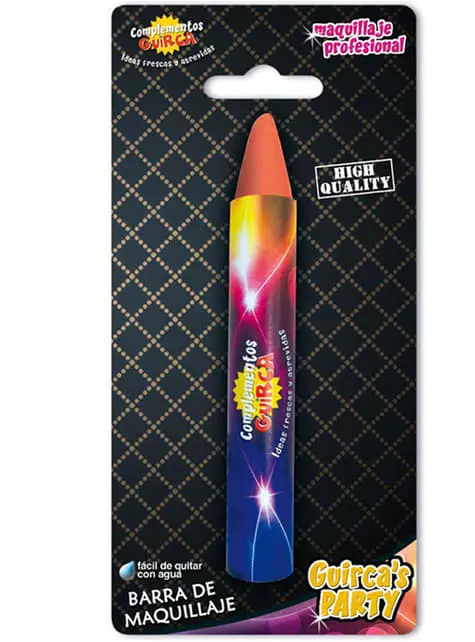 Barra De Maquillaje 14x90 Naranja