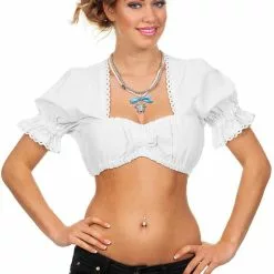 Blusa Austriaca Oktoberfest Para Mujer