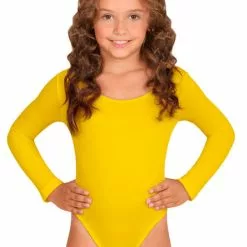 Body Amarillo Para Niña