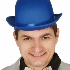 Bombín Azul Para Adulto
