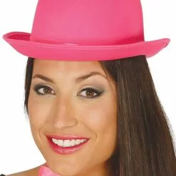 Bombín Rosa Para Adulto