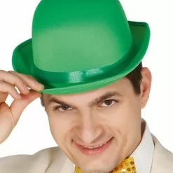 Bombín Verde Para Adulto