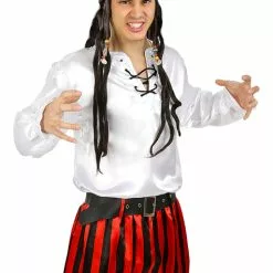 Camisa De Pirata Blanca
