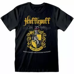 Camiseta De Hufflepuff Logo Para Adulto - Harry Potter