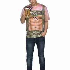 Camiseta De Tirolés Sexy Oktoberfest Para Hombre