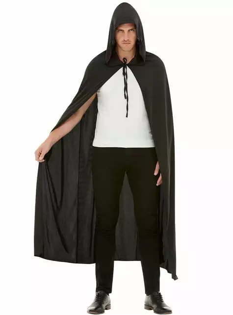 Capa Negra Para Adulto - Imagen 2