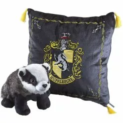 Cojín Y Peluche De Hufflepuff - Harry Potter