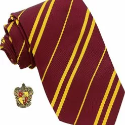 Corbata De Gryffindor Con Pin Harry Potter
