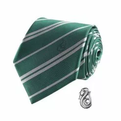 Corbata Y Pin De Slytherin Harry Potter