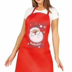 Delantal Rojo árbol De Navidad