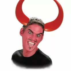 Diadema De Cuernos Demoníacos Hinchables