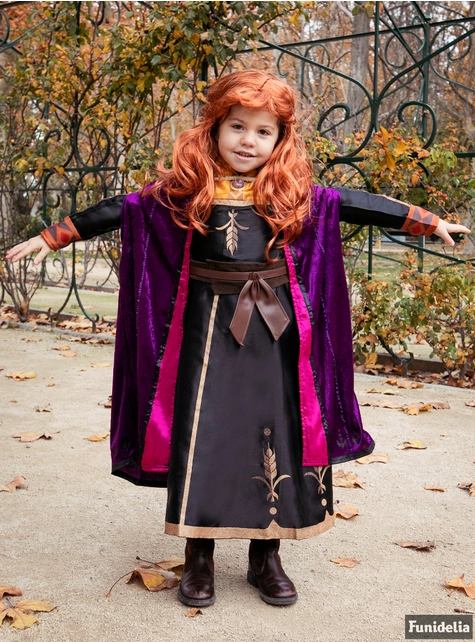 Disfraz De Anna Frozen 2 Deluxe Para Niña - Imagen 3