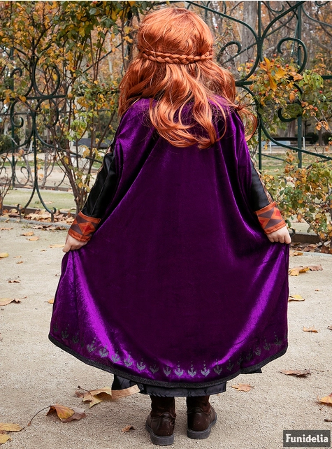 Disfraz De Anna Frozen 2 Deluxe Para Niña - Imagen 5
