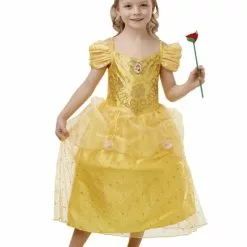 Disfraz De Bella Deluxe Para Niña - La Bella Y La Bestia