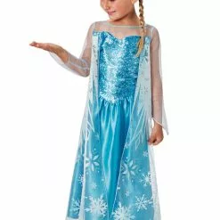 Disfraz De Elsa Frozen Reina De Hielo Para Niña