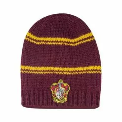 Gorro Slouchy Beanie De Gryffindor Burdeos - Harry Potter