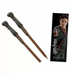 Juego Bolígrafo Varita Y Marcapáginas Harry Potter