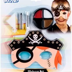Kit De Maquillaje De Pirata Para Niños