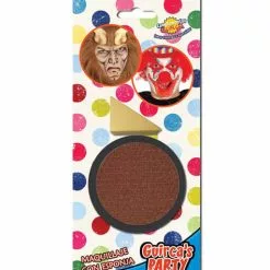 Maquillaje Color Marrón Con Esponja