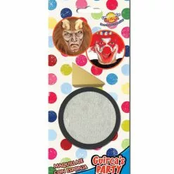 Maquillaje Color Plata Con Esponja