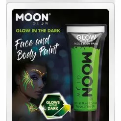 Maquillaje Verde Brilla En La Oscuridad