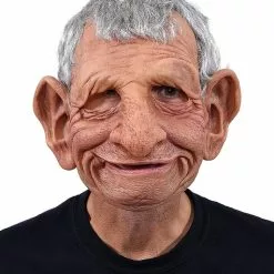 Máscara De Anciano Papa Para Adulto
