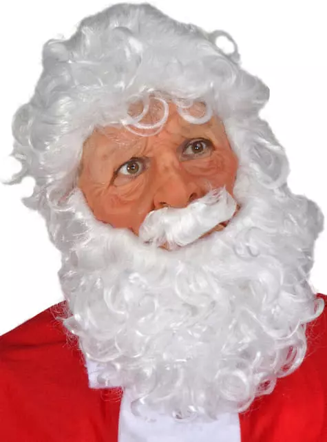 Máscara Santa Claus De Látex - Imagen 2