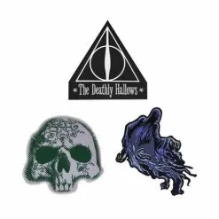 Pack De 3 Parches Las Reliquias De La Muerte - Harry Potter