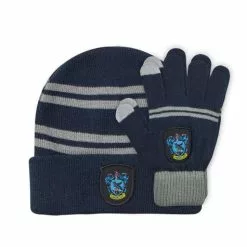 Pack De Gorro Y Guantes Ravenclaw Infantil - Harry Potter