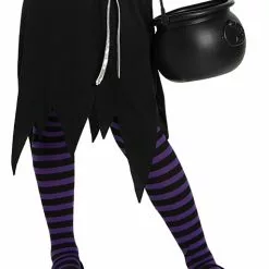 Pantys Morados Y Negros Para Niña