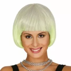 Peluca Amarilla Sensual Para Mujer