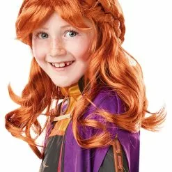 Peluca De Anna Frozen 2 Para Niña