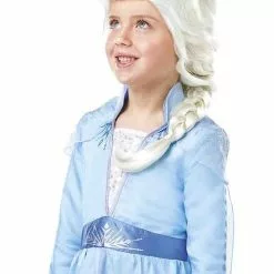 Peluca De Elsa Frozen 2 Para Niña