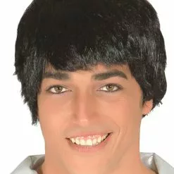 Peluca De Hombre Negra