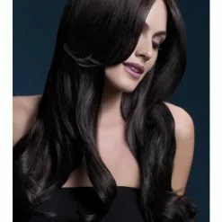 Peluca Khloe Castaña