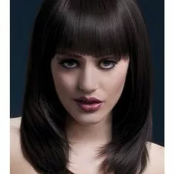 Peluca Tanja Castaña