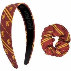 Set De Diadema Y Coletero Gryffindor - Harry Potter