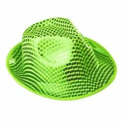 Sombrero De Lentejuelas Verde