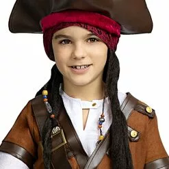 Sombrero De Pirata Marrón Para Niños