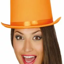 Sombrero Elegante Naranja Para Adulto