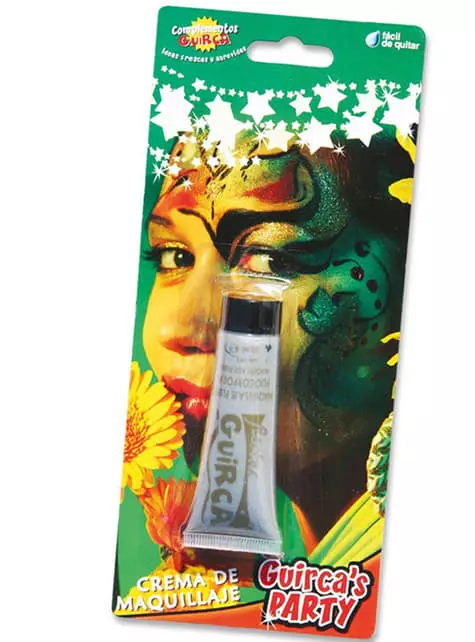 Tubo De Maquillaje Plata 20 Cc.